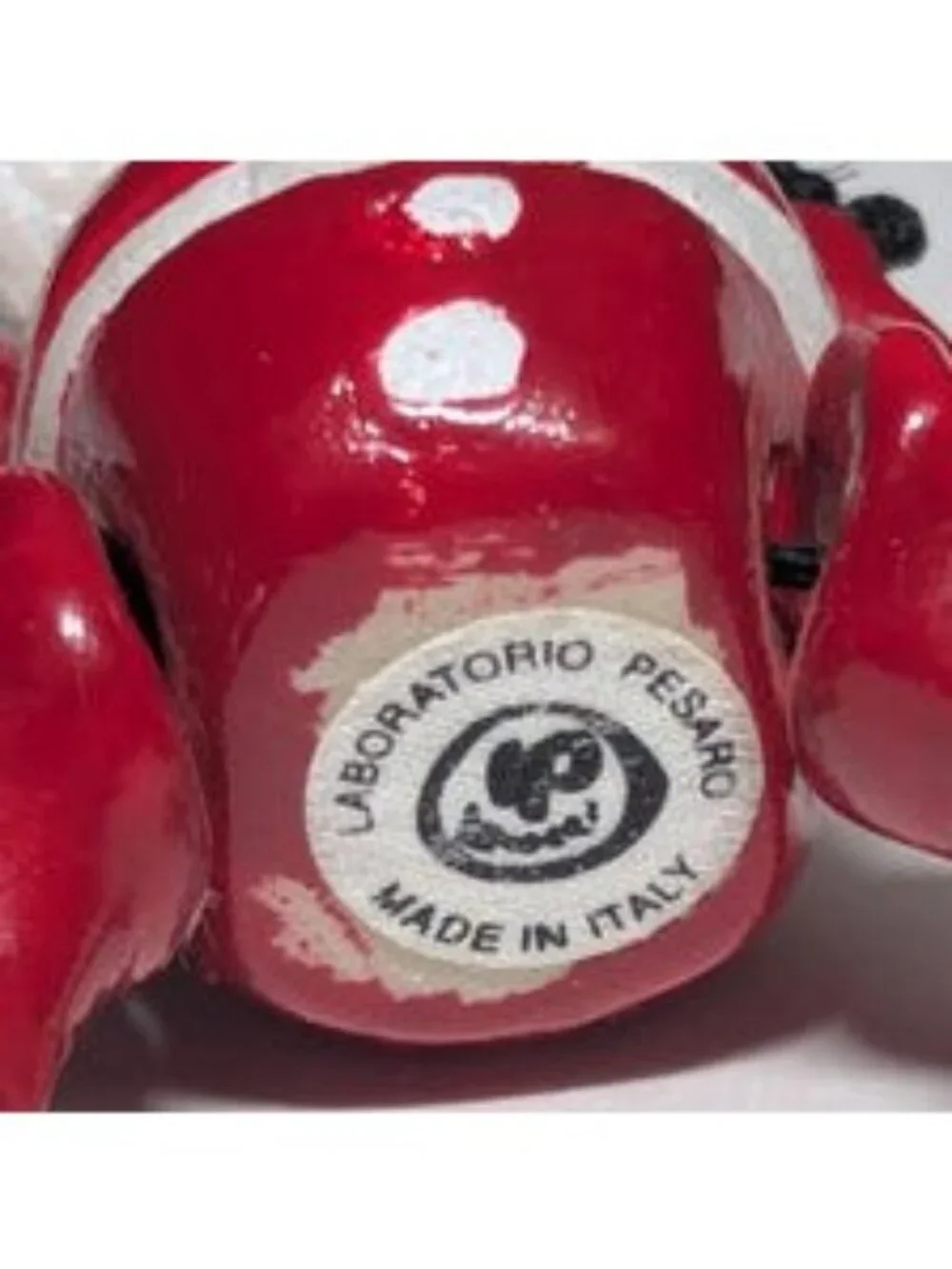 i Pupi Laboratorio Pesaro Santa Claus (Babbo Natale) Ornament